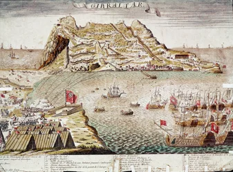 Die Belagerung und Entsatz von Gibraltar, September