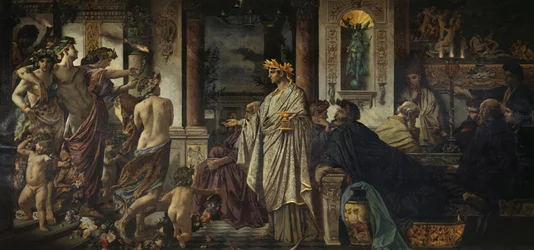 Das Gastmahl. Nach Platon (zweite Fassung)