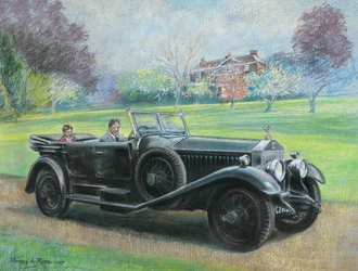 1927 Rolls Royce im Besitz von Mr. H V Durose, Warwickshire