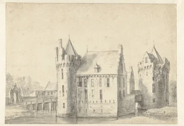Blick auf das Sjaerdemaslot in Franeker