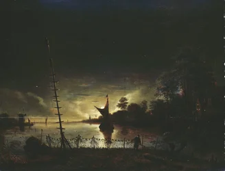 Mondscheinlandschaft