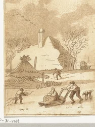 Winterlandschaft mit Eislust
