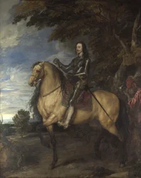 Reiterporträt von Karl I., um 1638