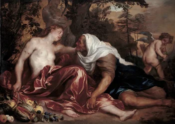 Vertumnus und Pomona, ca. 1625