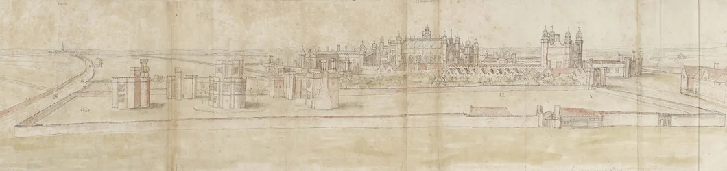Hampton Court Palace von Norden