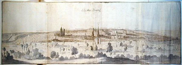 Panoramablick auf Brüssel
