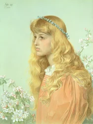 Porträt von Miss Adele Donaldson, 1897