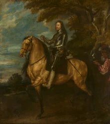 Karl I. (1600-49) zu Pferd