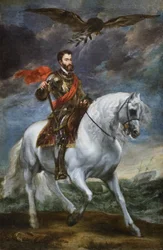 Reiterporträt von Kaiser Karl V.