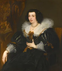 Porträt von Anna Maria de Çamudio (?-1663), Ehefrau von Ferdinand de Boisschot