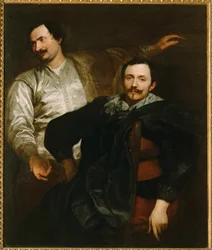 Porträts der Maler Lucas und Cornelis de Wael