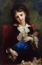 Porträt von Catherine du Bouchage, 1879