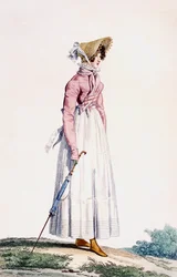 Damen-Sommerkleid, Tafel aus 