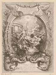 Allegorie auf den Ruhm des Dauphin