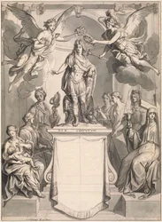 Entwurf für ein Frontispiz