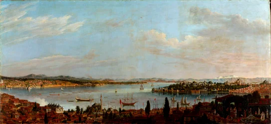 Panoramablick auf Istanbul