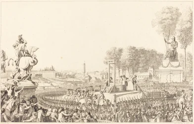 Tag des 16. Oktober 1793, der Tod von Marie-Antoinette