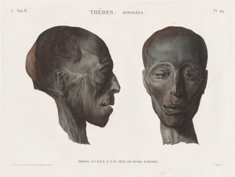 Beschreibung Ägyptens: Theben. Hypogäen Bd. II, Taf. 49