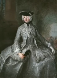 Anna Amalia von Preußen (1723-1787), Äbtissin von Quedlinburg, um 1744