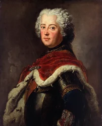 Porträt von Friedrich II. von Preußen 1712-1786 als Kronprinz, 1739