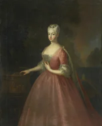 Porträt von Prinzessin Friederike Luise von Preußen, Markgräfin von Brandenburg-Ansbach
