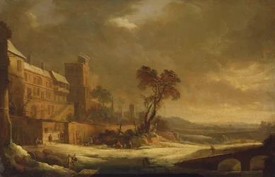 Der Monat Januar, Schneeeffekt, 1699