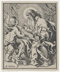 Matthäus der Evangelist (Die vier Evangelisten)