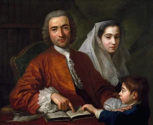 Dr. Savatore Bernard mit seiner Frau und seinem Sohn