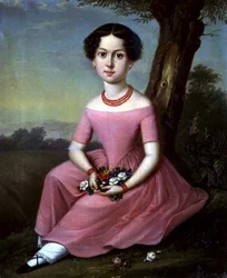 Porträt eines jungen Mädchens