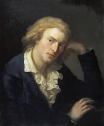 Porträt von Friedrich von Schiller 1759-1805