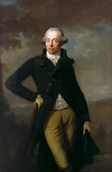 Porträt von Heinrich XIV. 1749-1799, Prinz von Reuß, 1789