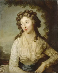 Porträt von Konstancja Lubomirska Rzewuska, 1789