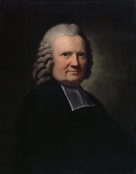 Propst Johann Joachim Spalding in Amtstracht