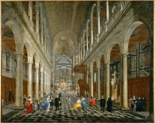 Innenraum der Jesuitenkirche in Antwerpen