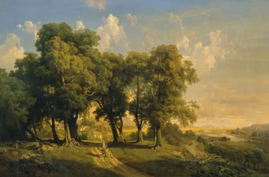 Unter den Linden (Abendlandschaft)