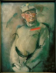 Porträt eines österreichischen Offiziers