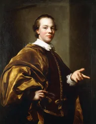 Porträt von John, 7. Earl of Galloway, Dreiviertellänge, ca. 1758