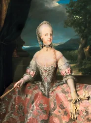 Porträt von Maria Karolina von Österreich