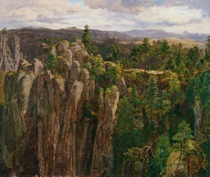 Im Elbsandsteingebirge