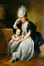 Die zweite Frau und der Sohn des Künstlers
