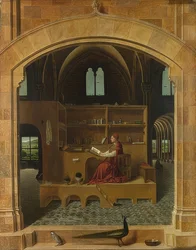 Der heilige Hieronymus im Gehäuse