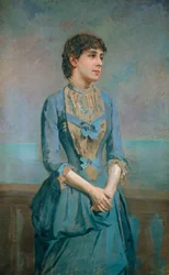 Porträt von Lluïsa Dulce i Tresserra, Marquise von Castellflorite