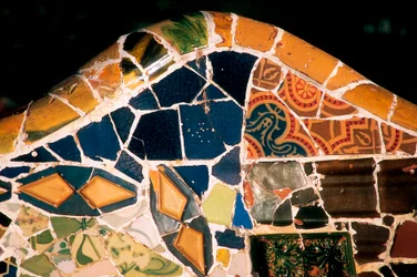 Parc Güell, Barcelona, Detail