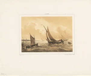 Segelboote auf dem Meer