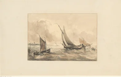Segelboote auf dem Meer