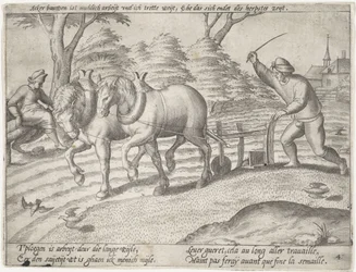Pflügen des Landes
