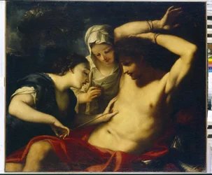 Die Heiligen Sebastian, Irene und Lucia