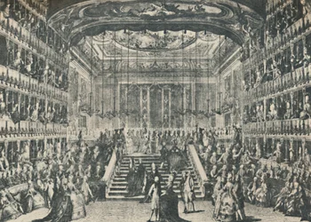 Empfang des Großherzogs und der Großherzogin von Russland, 1782, 1925