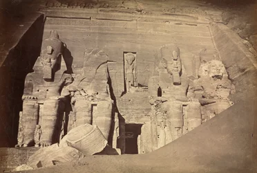 Tempel von Ramses II., Abu Simbel, ca. 1860er