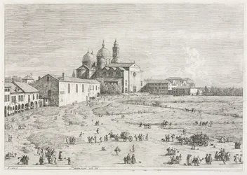 Ansichten: Kirche der Heiligen Justina in Prà della Valle, Padua